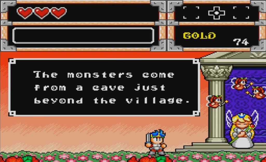 Wonder Boy in Monster World Sega Genesis