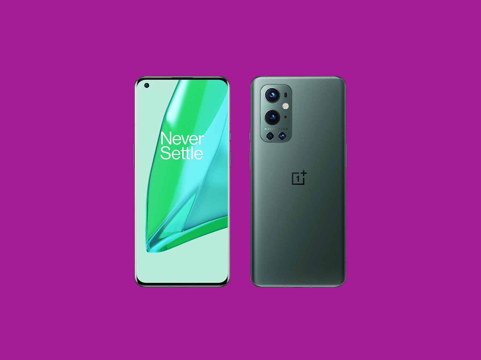 oneplus 9 pro screen front and back